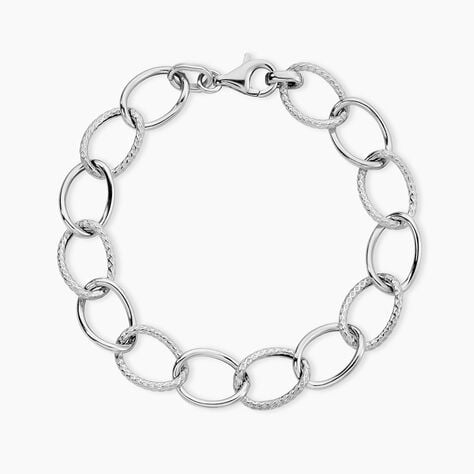 Bracelet Christia Argent Blanc - Bracelets  | Histoire d&rsquo;Or