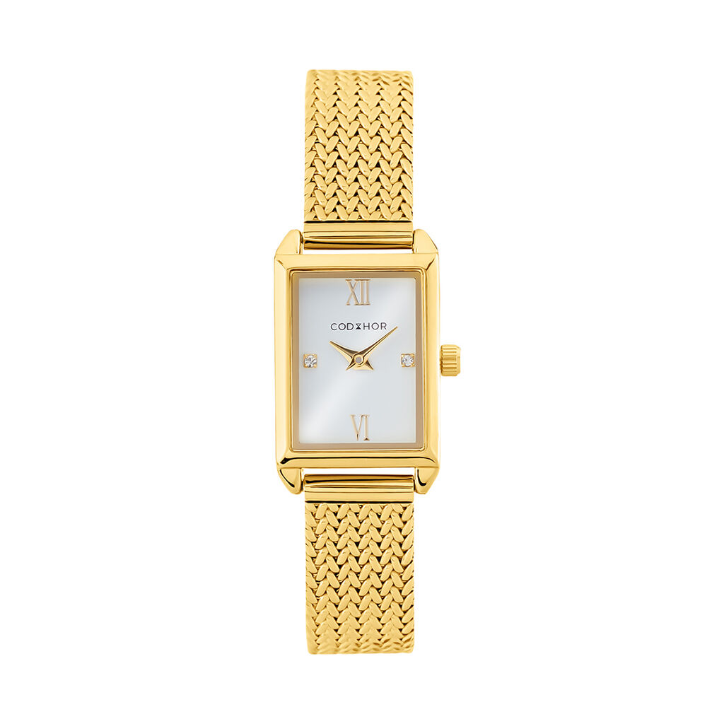 Montre Codhor Suzy Blanc - Montres Femme | Histoire d&rsquo;Or
