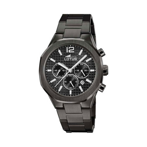 Montre Lotus Excellent Noir - Montres Homme | Histoire d&rsquo;Or