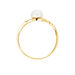 Bague Antoinette Or Jaune Perle De Culture Et Oxyde De Zirconium