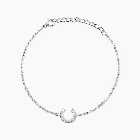 Bracelet Cyrine Argent Blanc Oxyde De Zirconium - Bracelets Femme | Histoire d&rsquo;Or