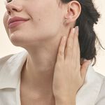 Boucles D'oreilles Puces Soukayna Or Bicolore Diamant - Clous d'oreilles Femme | Histoire d&rsquo;Or