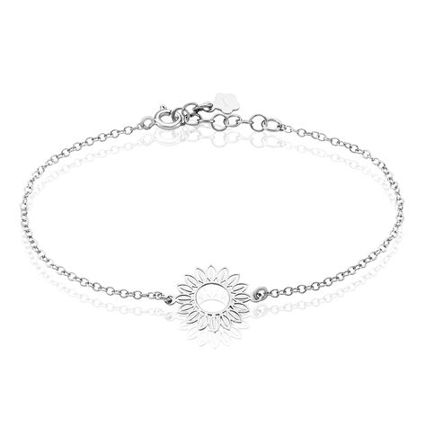 Bracelet Ombelline Argent Blanc - Bracelets Femme | Histoire d’Or
