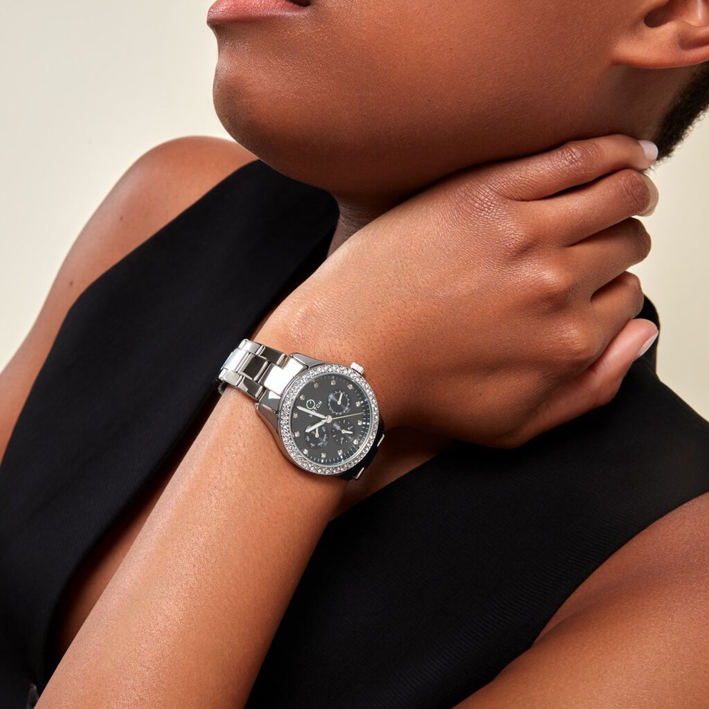 Montre O Watch Shiny Noir - Montres Femme | Histoire d’Or