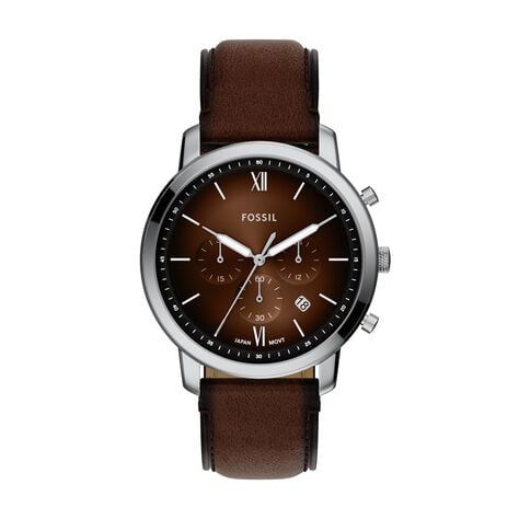 Montre Fossil Neutra Chrono Marron - Montres Homme | Histoire d&rsquo;Or