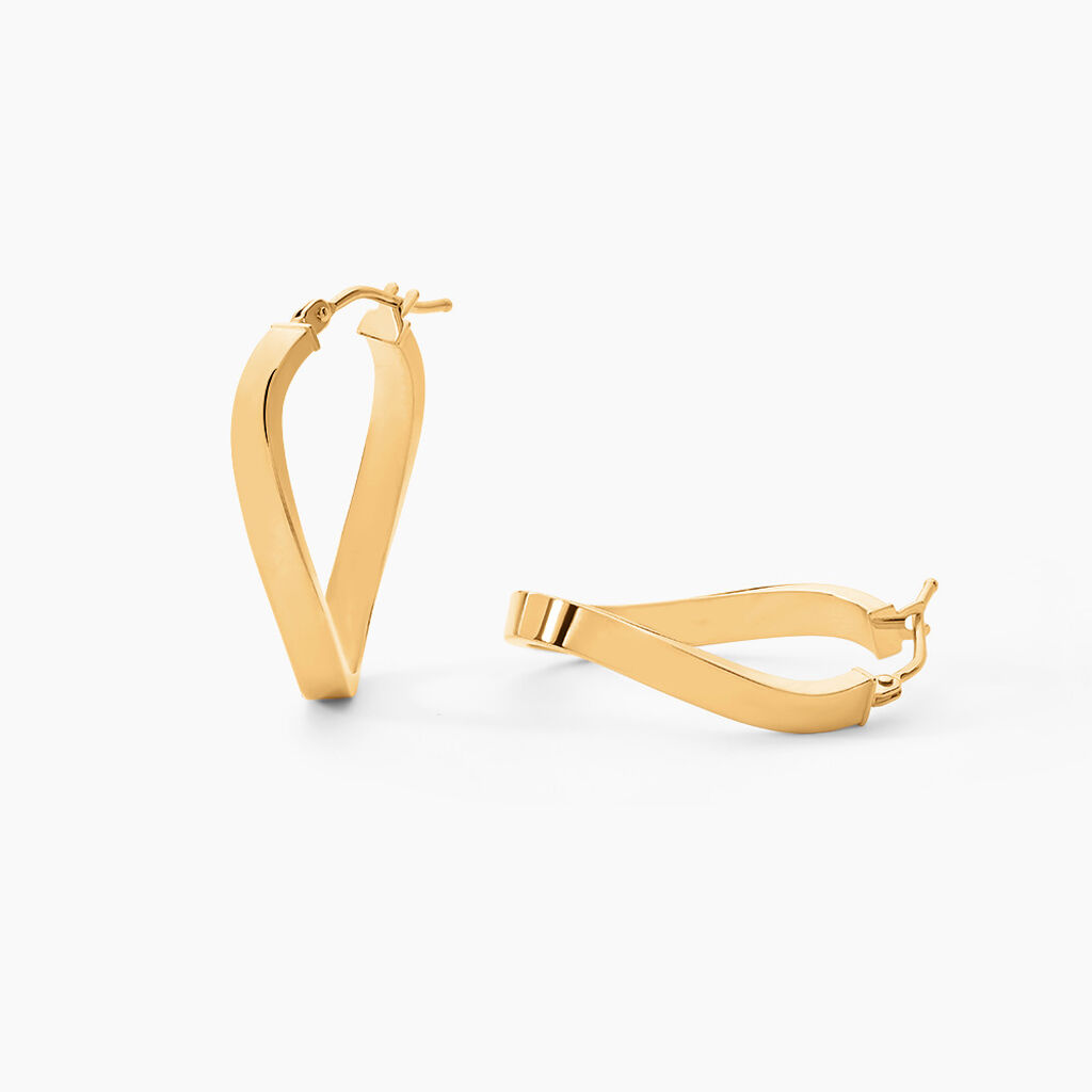 Créoles Silla Or Jaune