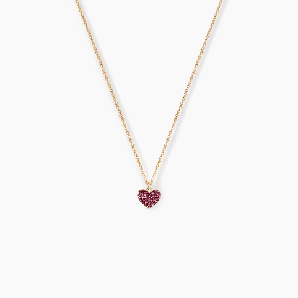 Collier Cerine Coeur Or Jaune - Colliers Enfant | Histoire d&rsquo;Or