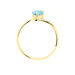 Bague Eva Or Jaune Topaze Et Diamant - Bagues solitaires Femme | Histoire d’Or