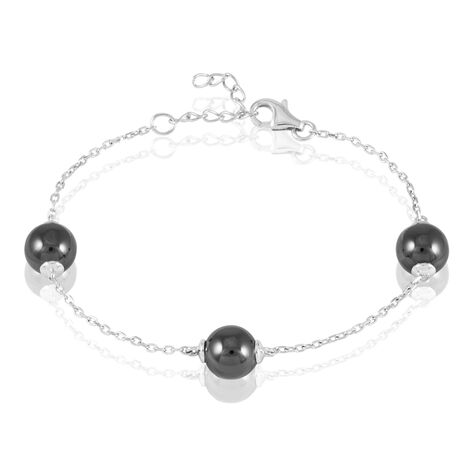 Bracelet Argent Blanc Céramique - Bracelets fantaisie Femme | Histoire d’Or