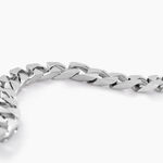 Bracelet Santino Argent Blanc - Bracelets cha&icirc;ne Homme | Histoire d&rsquo;Or