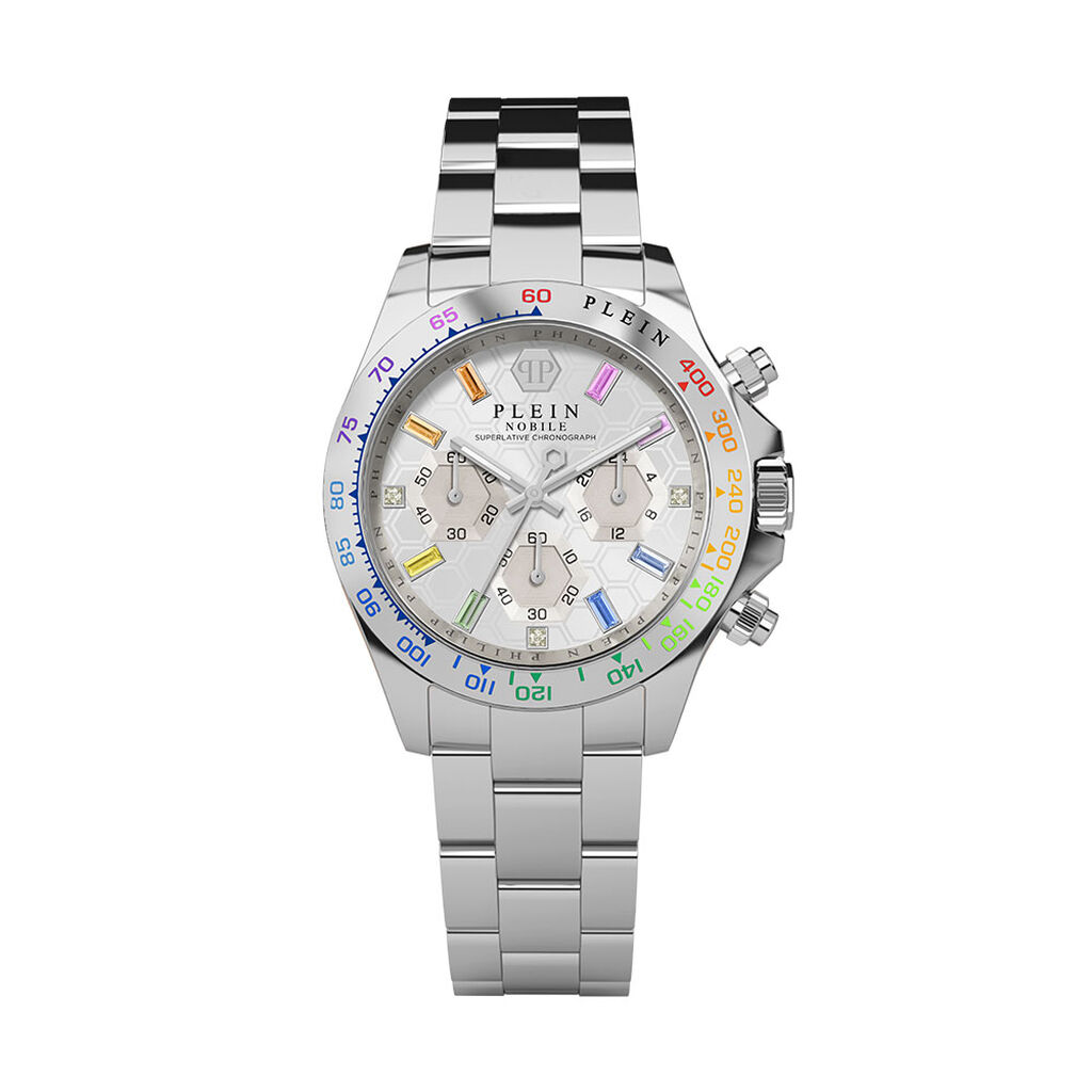 Montre Philipp Plein Nobile Lady Argent&eacute; - Montres Femme | Histoire d&rsquo;Or