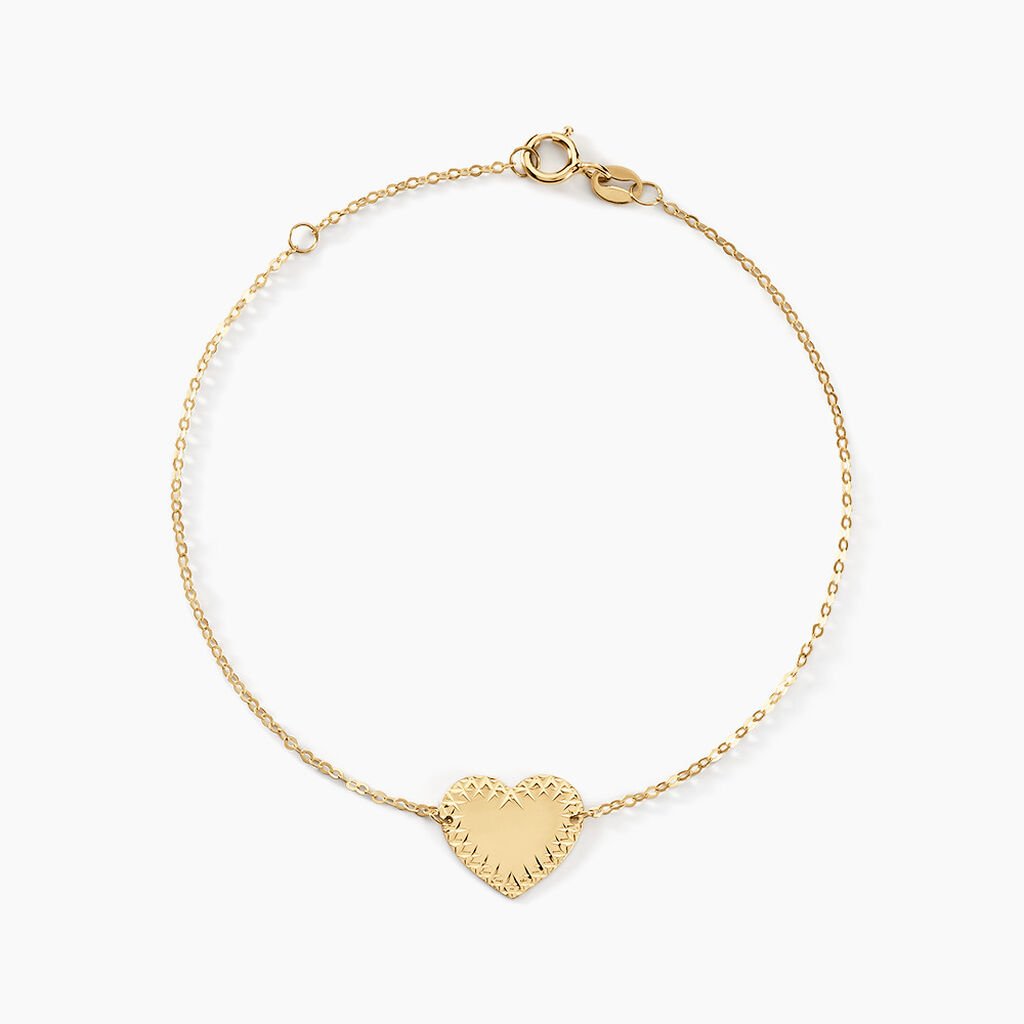 Bracelet Lagina Or Jaune - Bracelets Naissance Femme | Histoire d’Or