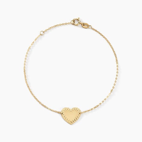 Bracelet Lagina Or Jaune - Bracelets Naissance Femme | Histoire d’Or
