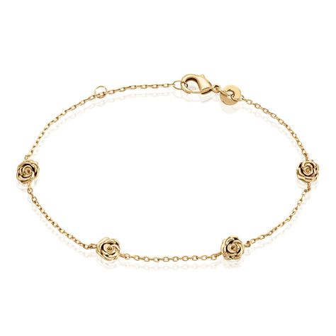 Bracelet Fioralba Plaqu&eacute; Or Jaune - Bracelets Femme | Histoire d&rsquo;Or