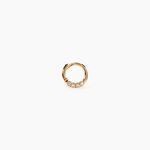 Piercing Lexia Plaqu&eacute; Or Jaune Oxyde De Zirconium - Piercings d'oreilles Femme | Histoire d&rsquo;Or