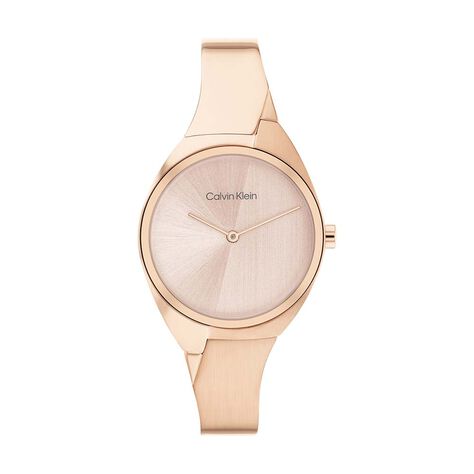 Montre Calvin Klein Charming Bicolore Doré / Rose - Montres Femme | Histoire d’Or