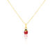 Collier Helidie Coccinelle Or Jaune - Colliers Naissance Enfant | Histoire d’Or