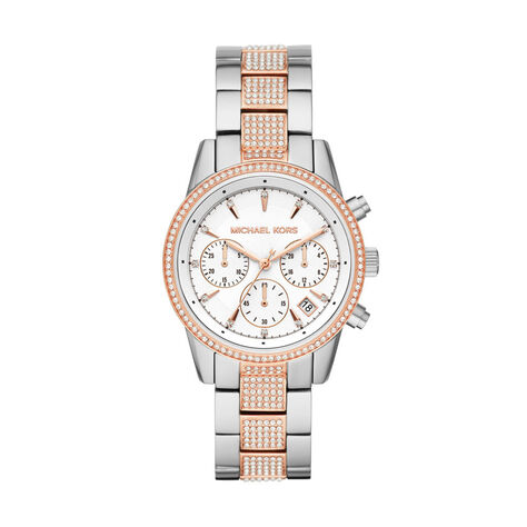 Montre Michael Kors BRYANT Argent&eacute; - Montres Femme | Histoire d&rsquo;Or