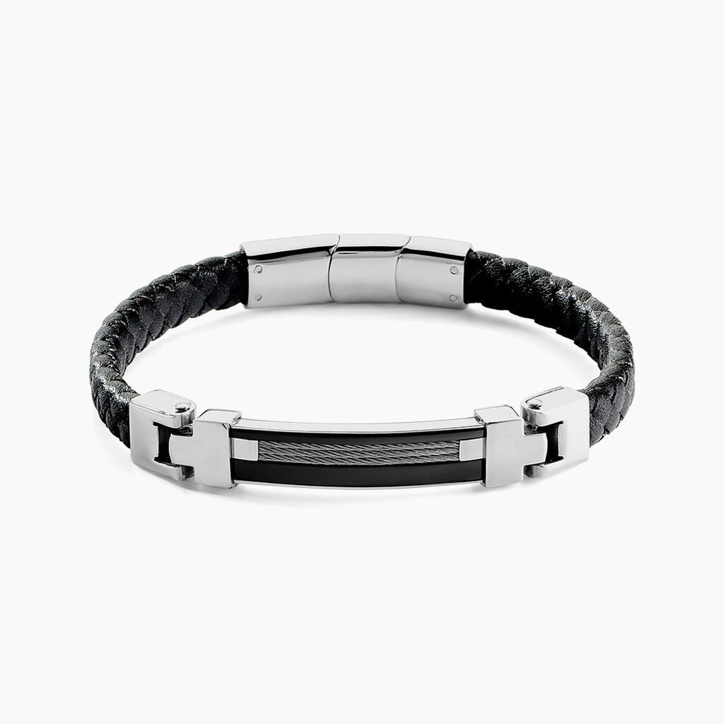 Bracelet Yannick Acier Blanc - Bracelets Homme | Histoire d’Or