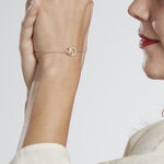 Bracelet Poeae Plaqu&eacute; Or Jaune Oxyde De Zirconium - Bracelets Femme | Histoire d&rsquo;Or