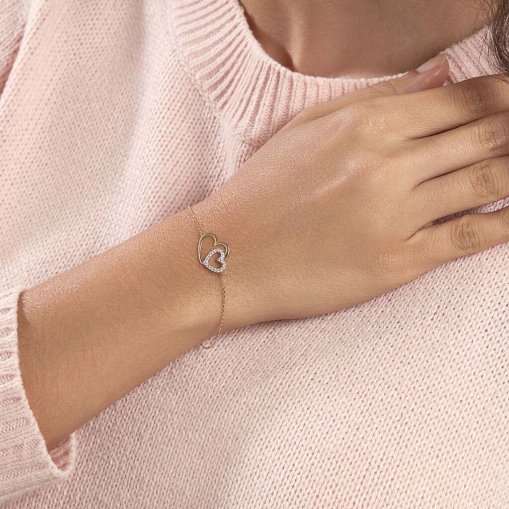 Bracelet Marineta Or Jaune Oxyde De Zirconium - Bracelets Femme | Histoire d’Or