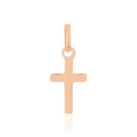 Pendentif Alyssa Croix Or Rose