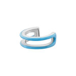 Bague D'oreille Unitaire Argent Blanc Samba - Piercings d'oreilles Femme | Histoire d&rsquo;Or