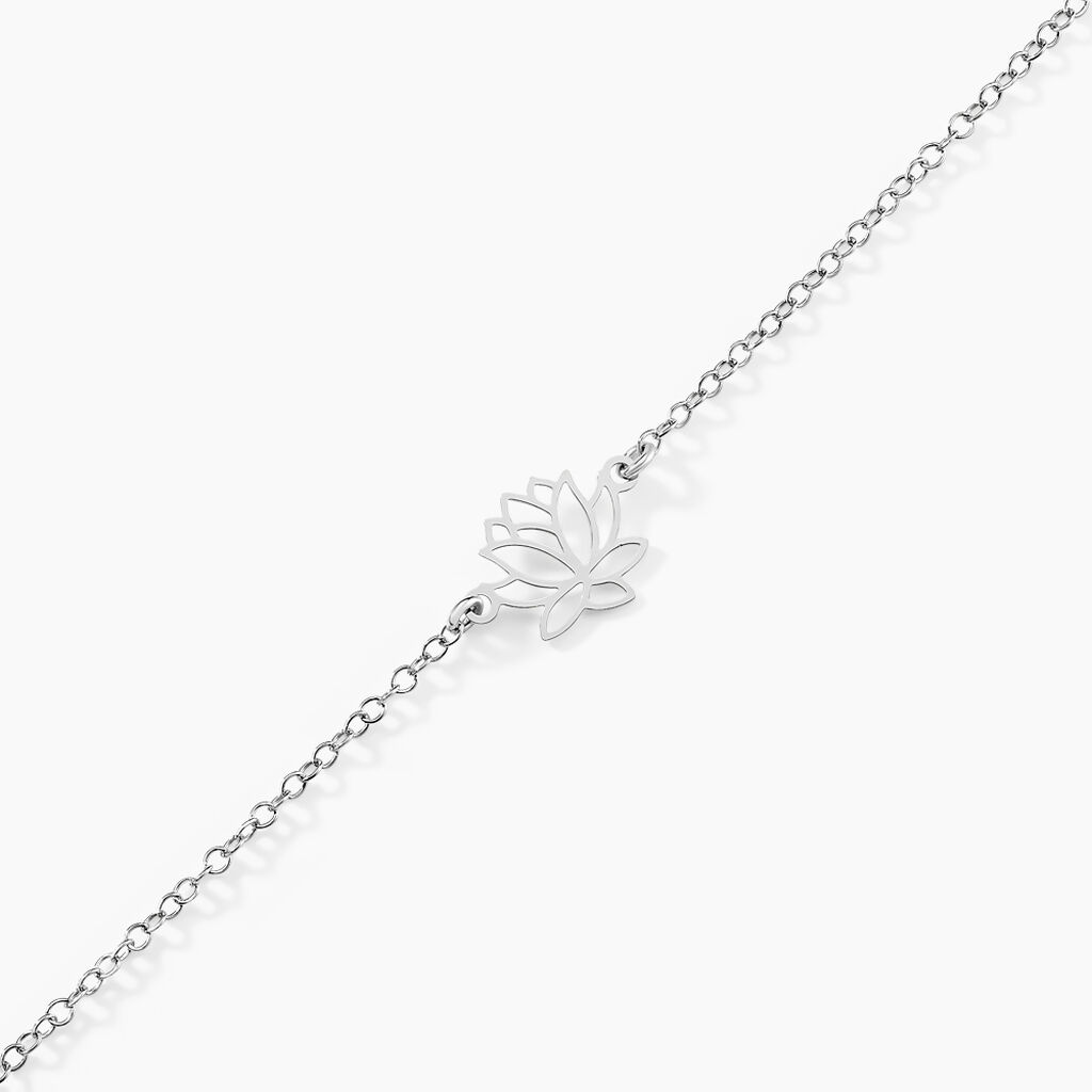 Bracelet Maylie Argent Blanc - Bracelets Femme | Histoire d’Or