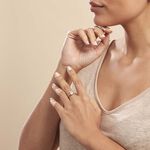 Bague Solitaire Zoura Plaqu&eacute; Or Jaune Oxyde De Zirconium - Bagues solitaires Femme | Histoire d&rsquo;Or