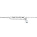 Bracelet Argent Blanc Sameera Agate - Bracelets fantaisie Femme | Histoire d’Or