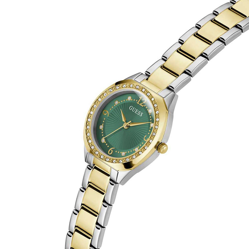 Montre Guess Charlotte Vert - Id&eacute;es cadeaux Femme | Histoire d&rsquo;Or