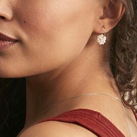Créoles Adon Semi-baroques Or Jaune Perle De Culture - Boucles d'oreilles créoles Femme | Histoire d’Or