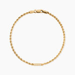 Bracelet Cordelia Or Jaune Cristaux De Swarovski - Bracelets Femme | Histoire d&rsquo;Or