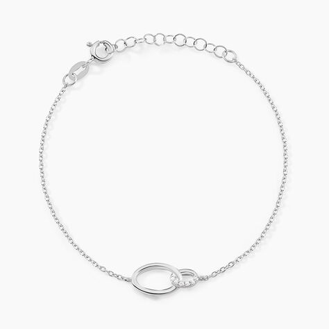 Bracelet Loline Argent Blanc Oxyde De Zirconium - Bracelets Femme | Histoire d&rsquo;Or