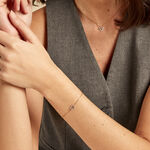 Bracelet Katriona Or Jaune Topaze Oxyde De Zirconium - Bracelets Femme | Histoire d&rsquo;Or