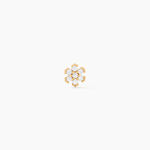 Piercing Gedeon Or Jaune Oxyde De Zirconium - Piercings d'oreilles Femme | Histoire d&rsquo;Or