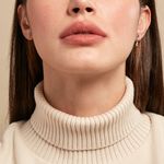 Boucle D'oreille D&eacute;pareill&eacute;e Clematis Plaqu&eacute; Or Jaune Spinelle Oxyde - Boucles d'oreilles fantaisie Femme | Histoire d&rsquo;Or