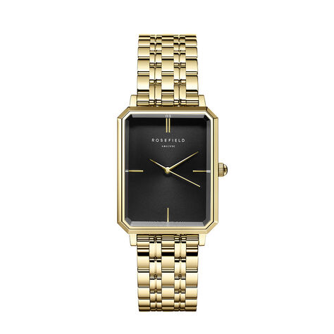 Montre Rosefield Octagon Noir - Montres Femme | Histoire d’Or