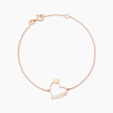 Bracelet Thya Or Rose - Bracelets Naissance Femme | Histoire d&rsquo;Or