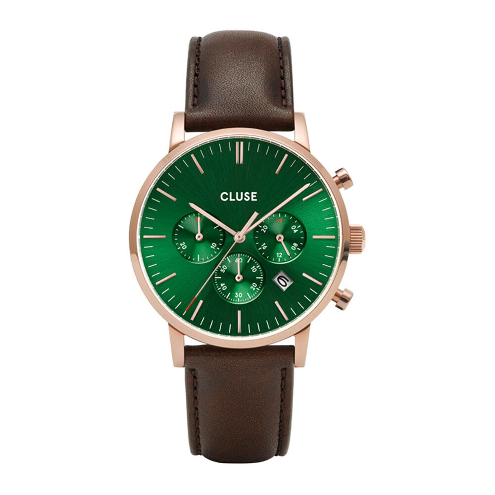 montre verte cluse