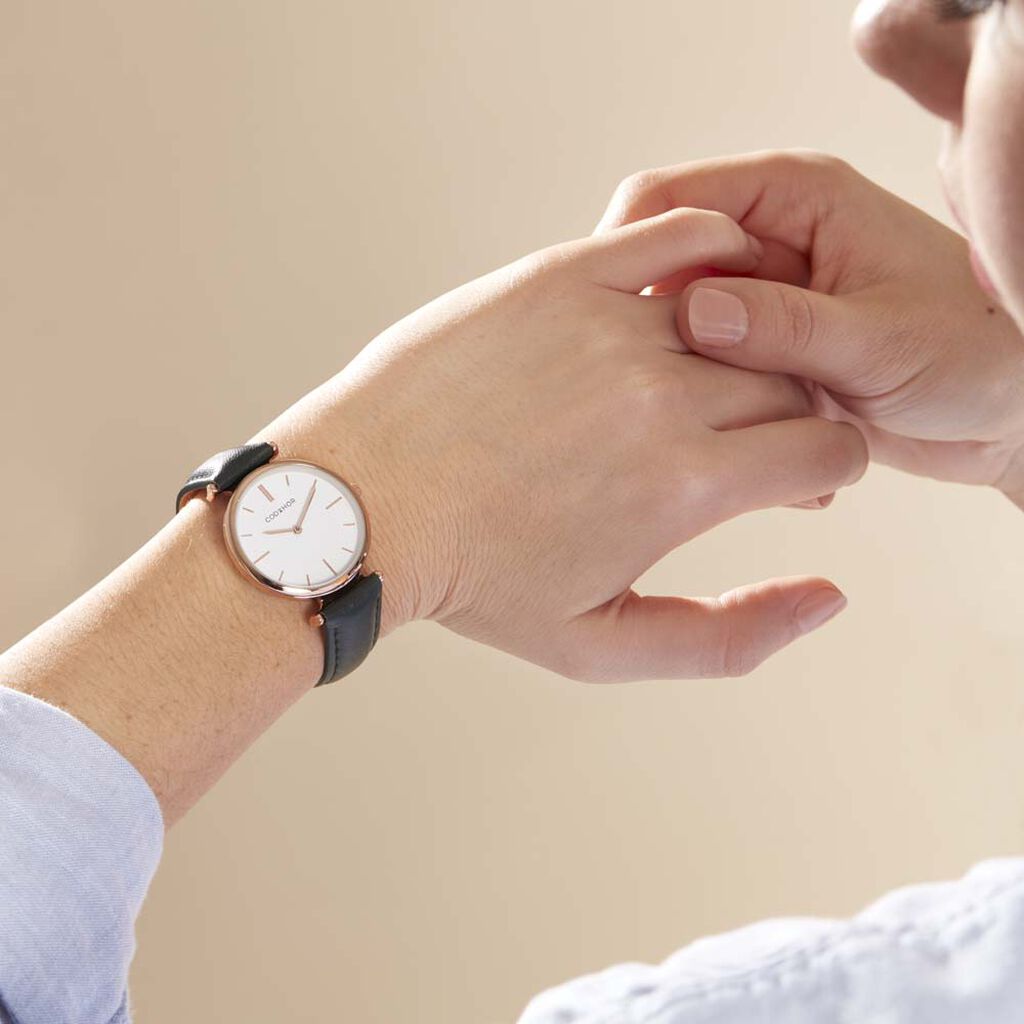Montre Codhor Nidia Blanc - Montres Femme | Histoire d’Or