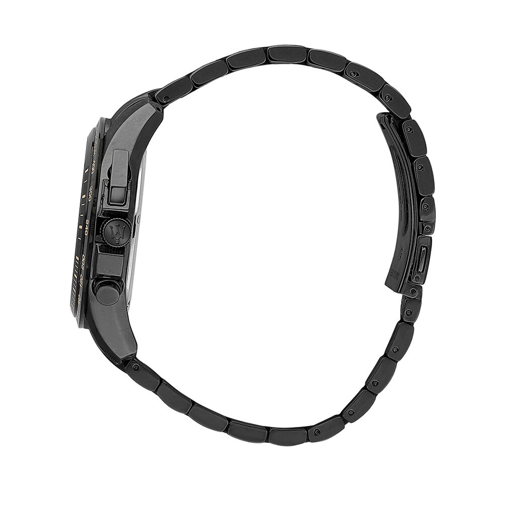 Montre Maserati Traguardo Noir - F&ecirc;te des p&egrave;res Homme | Histoire d&rsquo;Or