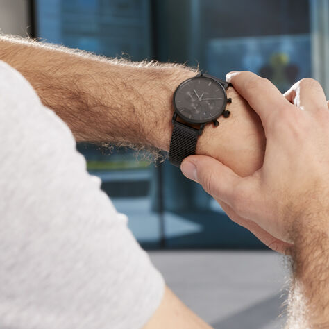 Montre Cluse Aravis Noir - Montres Homme | Histoire d’Or