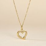 Pendentif Eudocie Coeur Bombe Or Jaune - Pendentifs Femme | Histoire d&rsquo;Or