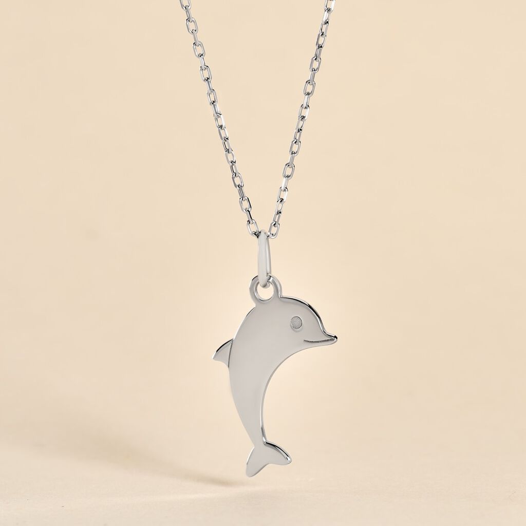 Pendentif Eudore Argent Blanc - Pendentifs Famille | Histoire d’Or