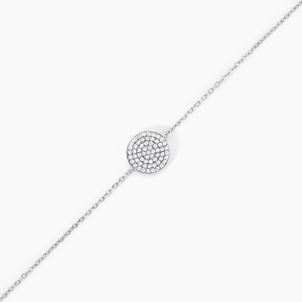 Bracelet Angeles Argent Blanc Oxyde De Zirconium - Bracelets Femme | Histoire d’Or