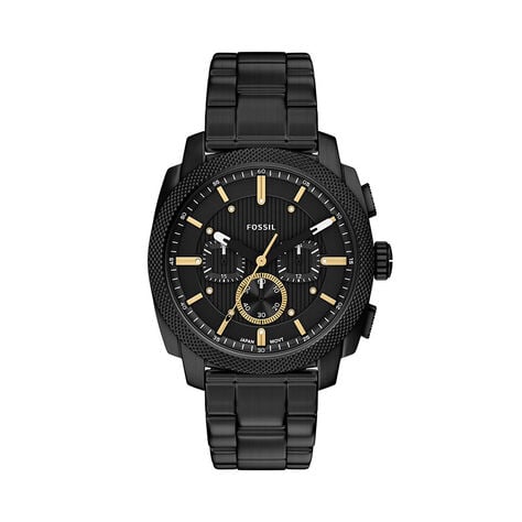 Montre Fossil Machine Noir - F&ecirc;te des p&egrave;res Homme | Histoire d&rsquo;Or