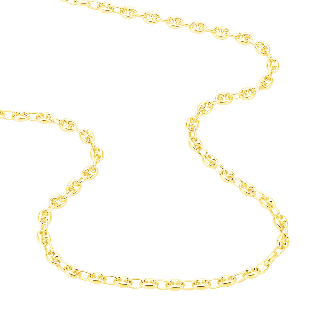 Collier Maille Dami Maille Grain De Cafe Or Jaune - Chaines Femme | Histoire d&rsquo;Or
