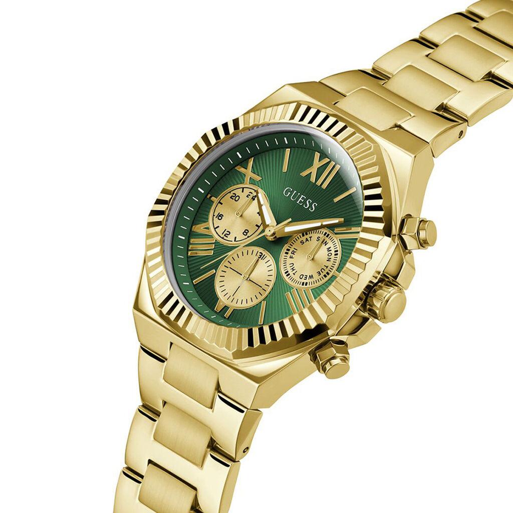 Montre Guess Equity Vert - Montres Homme | Histoire d&rsquo;Or