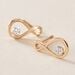 Boucles D'oreilles Puces Eszter Or Jaune Diamant - Clous d'oreilles Femme | Histoire d&rsquo;Or